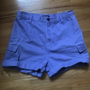 Vintage lilac cargo shorts